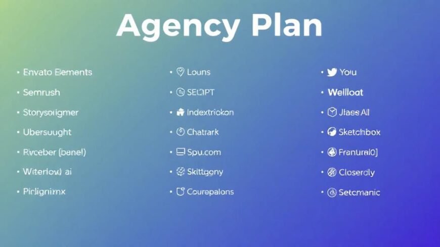 Agency Plan – Monthly Subscription for Marketing & Businesses