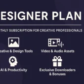 Designer Plan – Monthly Subscription for Creative Professionals