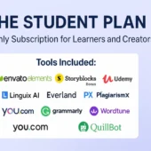 The Student Plan – Monthly Subscription for Learners and Creators